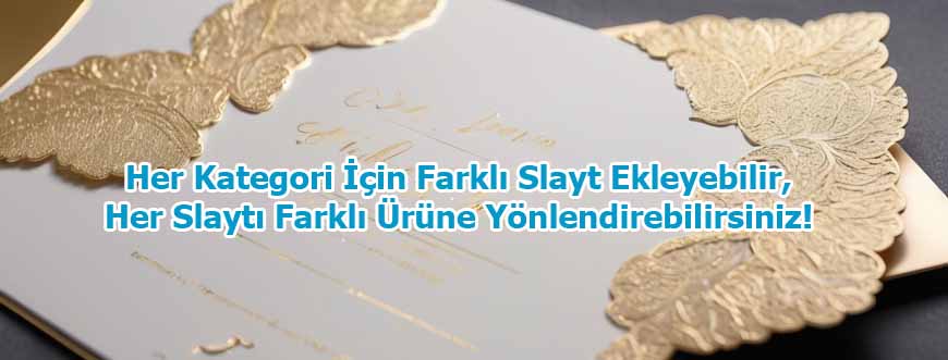 Altın Yaldızlı Düğün & Nişan Davetiyesi 02